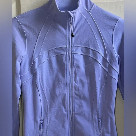 🍒LULULEMON DEFINE Jacket sz 6 LILAC SMOKE Lavender Purple Full-Length *LUON - Picture 2 of 4